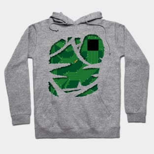 Circuit Board Technics Technology Electronics CPU Computer Shirt Design Gift Technical Hoodie